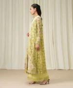 Sapphire Winter Collection / Sapphire Embroidered Chiffon Dress - Image 4